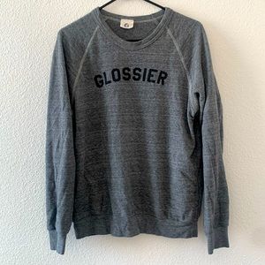 glossier sweatshirt - M